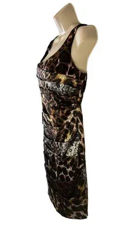 Bisou Bisou ‎ Leopard Print Dress 6