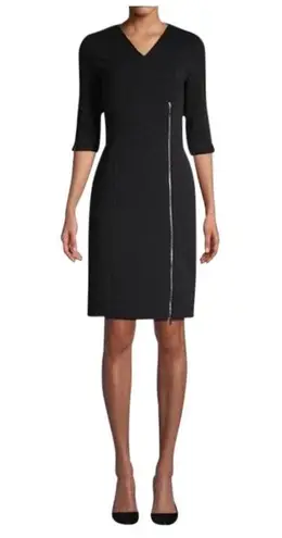 Hugo Boss Deazema black Jersey twill dress size 4