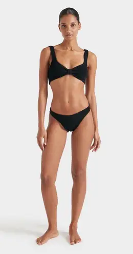 HUNZA G Bonnie Bikini, Black, BRAND NEW, $255 Black Size undefined