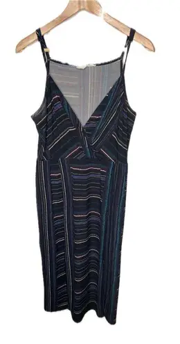 BCBGeneration COPY - BCBG Generation Stripe Midi Dress Multicolor Size Medium EUC