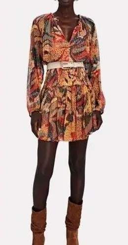 ALC Frank A.L.C. Luna Printed Mini Skirt in Multi Size 0