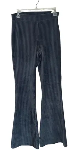 Aerie  Ribbed Flare Pants NWT Size Small Gray Soft Stretchy Lounge Yoga Knit - Image 1