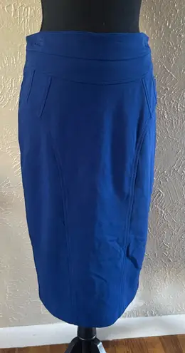 💙Eva Franco for Anthropologie Pencil Skirt 💙 Size 4 ~Royal Blue
