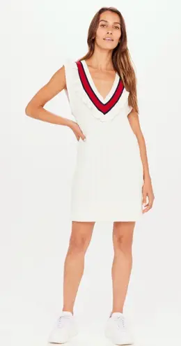 The Upside Columbia Blaise Knit Dress size Small White