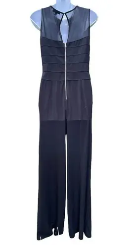 Y2K Spense Black sheer front jumpsuit Size 26