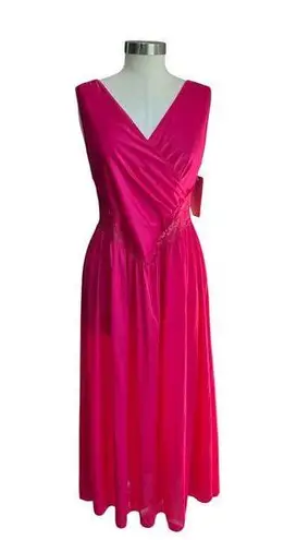 VTG Vandemere Hot Pink Lace Romantic A