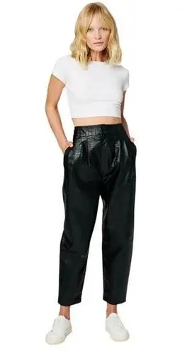 BLANK NYC NWT!  Vegan Leather Crocodile Print Pant - Size 27