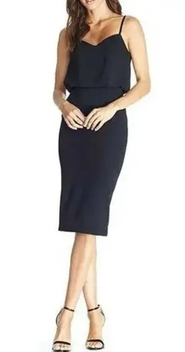 Dress the Population  Alondra Blouson Sheath Dress