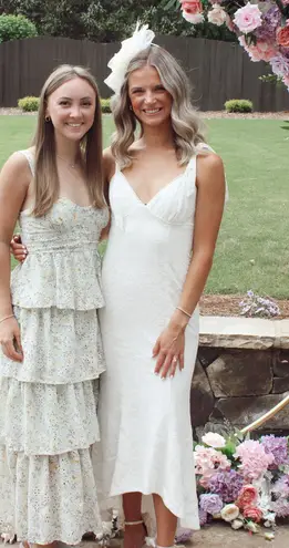 Majorelle Revolve White Midi Dress