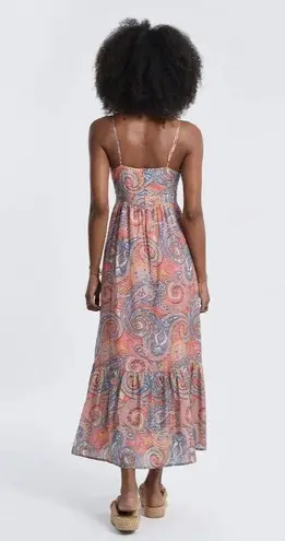 Molly Bracken Printed Long Dress in Pink Isabelle Size XS