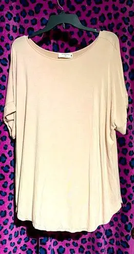 Zenana  light pink- scoop neck/ nWOT 1x