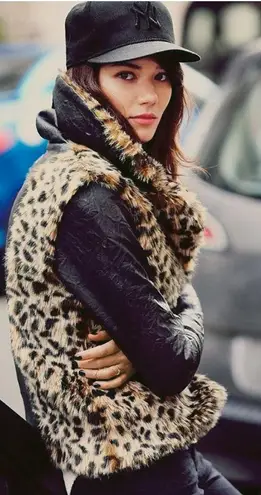 One Teaspoon  Leopard Fallen Pieces Jacket