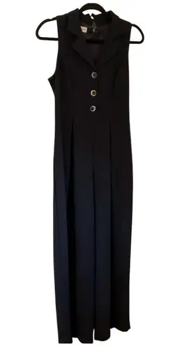 Vintage Navy Blue Jumpsuit CASUAL CORNER size 4