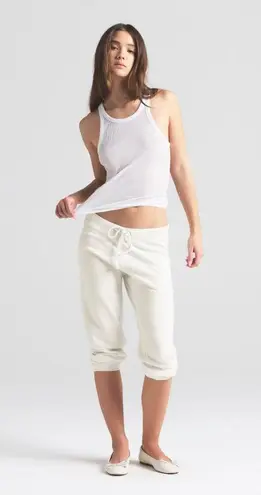 SKIMS Lightweight Fleece Shrunken Jogger in Marble, Size Small