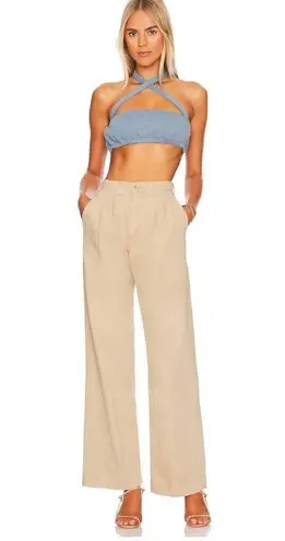 Pistola NEW ellery high rise wide leg pleated trousers