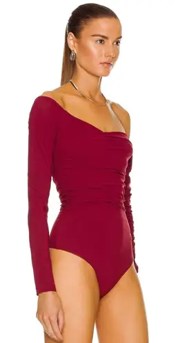 Alix NYC Swinton Bodysuit in Auburn Small