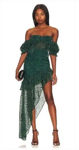 Majorelle Kayleigh Gown in Deep Teal Small