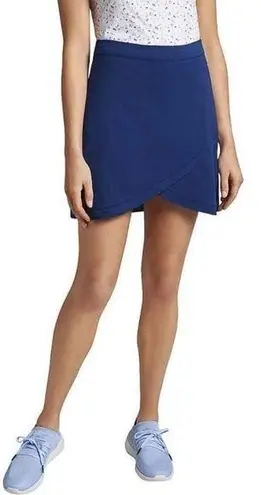 Peter Millar  Blue Laura Wrap Golf Skort Size Medium