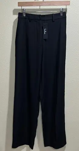 NWT Lulus Size Small Black Dress Pants Relaxed Fit