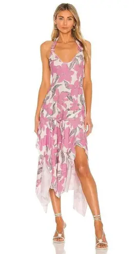 Atoir Sardinia Midi dress in Lily Bloom Pink Small New Womens