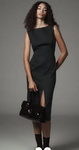 Pilcro Anthropologie Sleeveless Denim Midi Dress