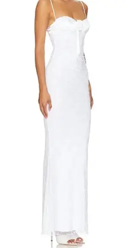 Majorelle Marjorelle Revolve Leonie White Maxi Dress