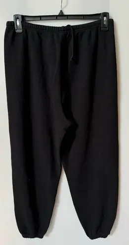 SKIMS  Cotton Fleece Classic Jogger: Size Large Black