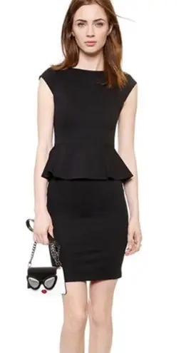 Alice + Olivia Employed Peplum Dress