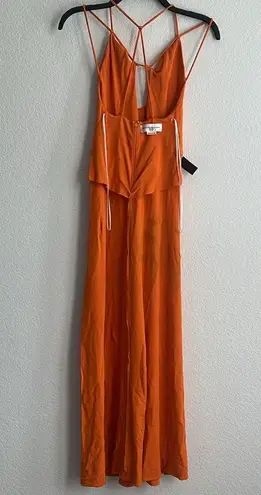Victoria Beckham Dress in Burnt Orange, Size UK8 US4 Retail $1350