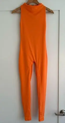 Bumpsuit The Gia Maternity Unitard orange extra small Size undefined