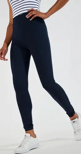 Coolibar Sarsala Cove Leggings Navy Blue UPF 50+ Size Large