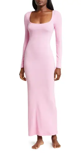 SKIMS Soft Lounge Long Sleeve Maxi Dress