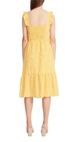 BB Dakota Steve Madden Yellow Floral Maxi Dress