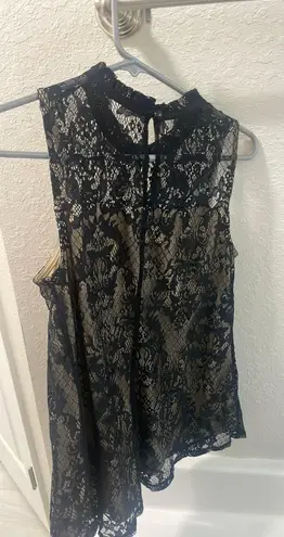 Fortune + Ivy Back Lace Top