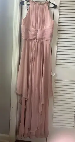 Eliza J Light Pink Lace Dress