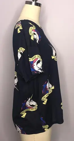 ZARA Trafaluc Unicorn Shirt