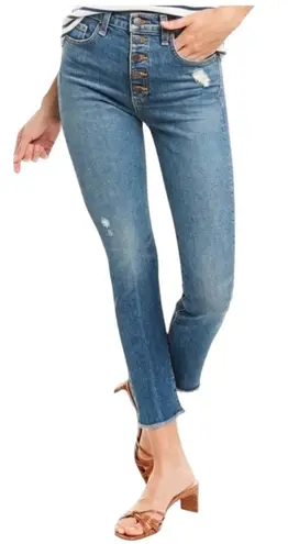 Veronica Beard FAYE 11” High Rise Skinny Jeans