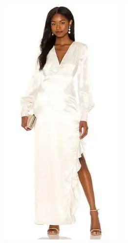 Majorelle Pearl Gown in Pearl XS