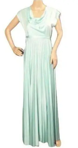 Vintage Mint Green Hostess or Cruise Dress 1970s Does 1930s No Tags Small Medium Size undefined