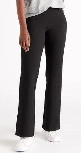 Quince Ultra-Stretch Ponte Bootcut Pant Black Size Small Petite NEW