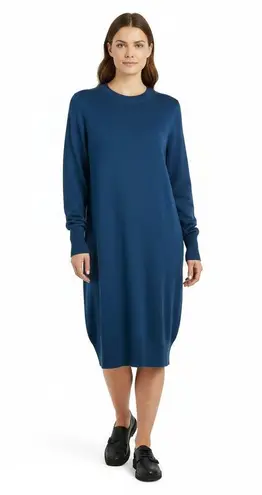 Universal Standard Sweater Dress Blue Long Sleeve Crewneck Size 4XS / 0-00 New