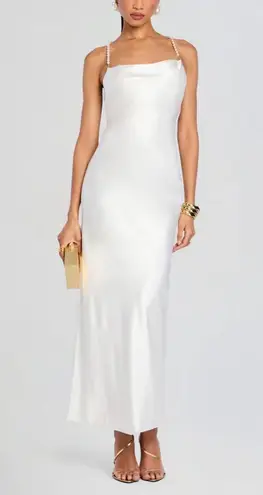 Retrofête Retrofete Revolve Electra Dress Pearl Ivory size Small
