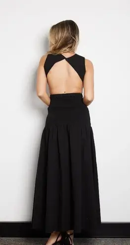 SNDYS Lottie Dress in Black Small New Womens Maxi Gown