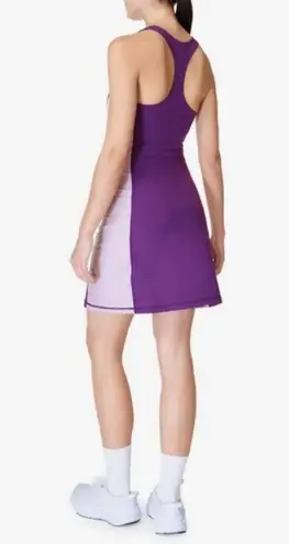 Sweaty Betty Power Workout Colorblock Performance Dress ~ Deep Purple Large NWT