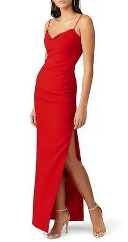 Likely Red Celinda Crepe Gown Size 4 US $378