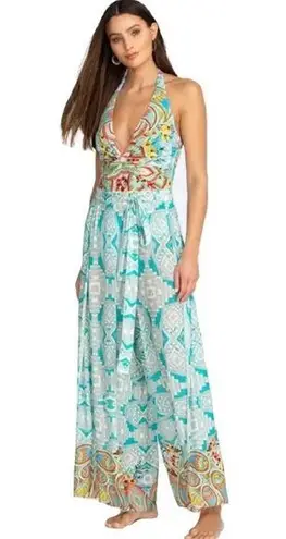 Johnny Was Dandridge Wrap Womens Pant Geo Print Boho Wide Leg Trouser Size XL