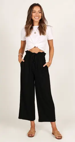 Petal and Pup Hawthorne Pant - Black Sz 8