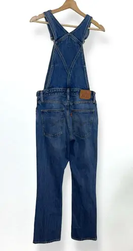 Levi&#x27;s  Orange Tab Zip Front Overalls