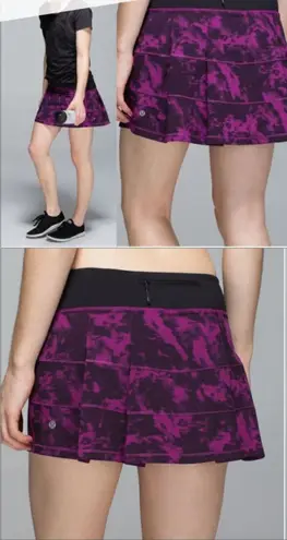 Lululemon Pace Rival Skirt ll Regal Plum