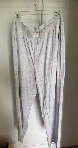 SKIMS Loose Boyfriend Pants Light Heather Grey